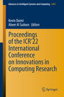 Buchcover Proceedings of the ICR’22 International Conference on Innovations in Computing Research