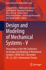 Buchcover Design and Modeling of Mechanical Systems - V