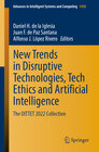 Buchcover New Trends in Disruptive Technologies, Tech Ethics and Artificial Intelligence