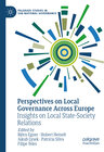Buchcover Perspectives on Local Governance Across Europe