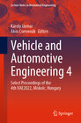 Buchcover Vehicle and Automotive Engineering 4