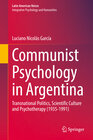 Buchcover Communist Psychology in Argentina