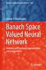 Buchcover Banach Space Valued Neural Network