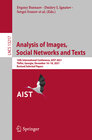 Buchcover Analysis of Images, Social Networks and Texts
