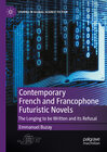 Buchcover Contemporary French and Francophone Futuristic Novels