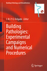 Buchcover Building Pathologies: Experimental Campaigns and Numerical Procedures