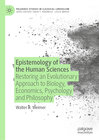 Buchcover Epistemology of the Human Sciences