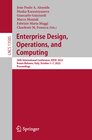 Buchcover Enterprise Design, Operations, and Computing