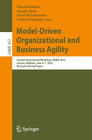 Buchcover Model-Driven Organizational and Business Agility