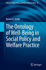 Buchcover The Ontology of Well-Being in Social Policy and Welfare Practice