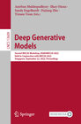 Buchcover Deep Generative Models