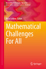 Buchcover Mathematical Challenges For All