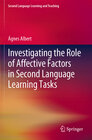 Buchcover Investigating the Role of Affective Factors in Second Language Learning Tasks