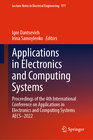 Buchcover Applications in Electronics and Computing Systems