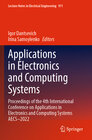 Buchcover Applications in Electronics and Computing Systems