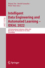 Buchcover Intelligent Data Engineering and Automated Learning – IDEAL 2022