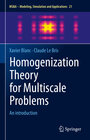 Buchcover Homogenization Theory for Multiscale Problems