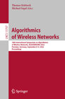 Buchcover Algorithmics of Wireless Networks