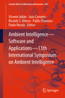 Buchcover Ambient Intelligence—Software and Applications—13th International Symposium on Ambient Intelligence