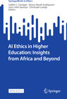 Buchcover AI Ethics in Higher Education: Insights from Africa and Beyond