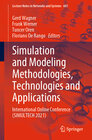 Buchcover Simulation and Modeling Methodologies, Technologies and Applications