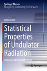 Buchcover Statistical Properties of Undulator Radiation