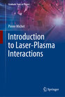 Buchcover Introduction to Laser-Plasma Interactions