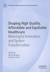 Buchcover Shaping High Quality, Affordable and Equitable Healthcare