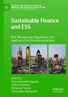 Buchcover Sustainable Finance and ESG