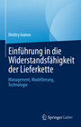 Buchcover Einführung in die Widerstandsfähigkeit der Lieferkette