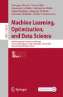 Buchcover Machine Learning, Optimization, and Data Science