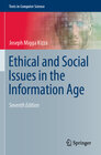 Buchcover Ethical and Social Issues in the Information Age