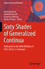Buchcover Sixty Shades of Generalized Continua