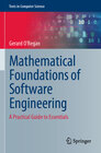 Buchcover Mathematical Foundations of Software Engineering