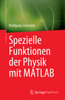 Buchcover Spezielle Funktionen der Physik mit MATLAB