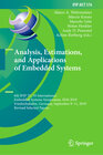 Buchcover Analysis, Estimations, and Applications of Embedded Systems