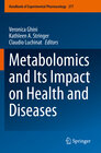 Buchcover Metabolomics and Its Impact on Health and Diseases