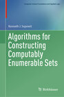 Buchcover Algorithms for Constructing Computably Enumerable Sets