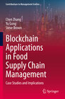 Buchcover Blockchain Applications in Food Supply Chain Management