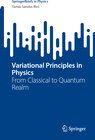 Buchcover Variational Principles in Physics