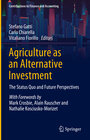 Buchcover Agriculture as an Alternative Investment
