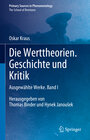 Buchcover Oskar Kraus: Sämtliche Werke. Band 1: Die Werttheorien