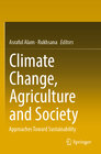 Buchcover Climate Change, Agriculture and Society