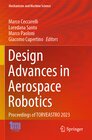 Buchcover Design Advances in Aerospace Robotics