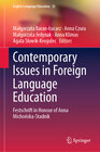 Buchcover Contemporary Issues in Foreign Language Education