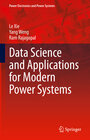 Buchcover Data Science and Applications for Modern Power Systems