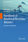 Buchcover Handbook of Bioethical Decisions. Volume I