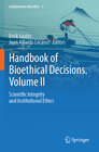 Buchcover Handbook of Bioethical Decisions. Volume II