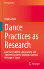 Buchcover Dance Practices as Research