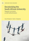Buchcover Decolonizing the South African University